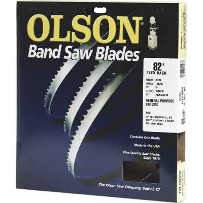 Olson 82 In. x 3/8 In. 4 TPI Skip Flex Back Band Saw Blade