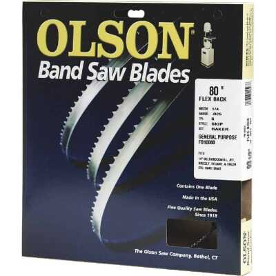 Olson 80 In. x 3/16 In. 10 TPI Regular Flex Back Band Saw Blade