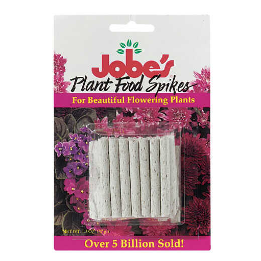 Jobe's 10-10-4 Flowering Plant Food Spikes (50-Pack)