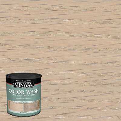 Minwax Water-Based White Wash Wood Stain, White, 1 Qt.