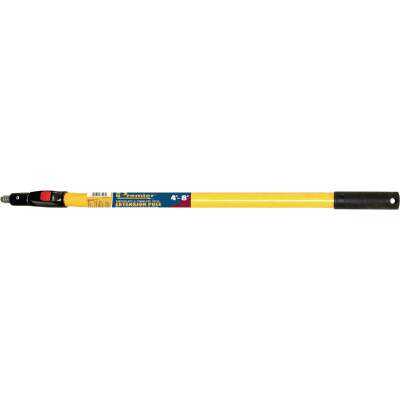 Premier 4 Ft. To 8 Ft. Telescoping Fiberglass & Stainless Steel Push Button Extension Pole